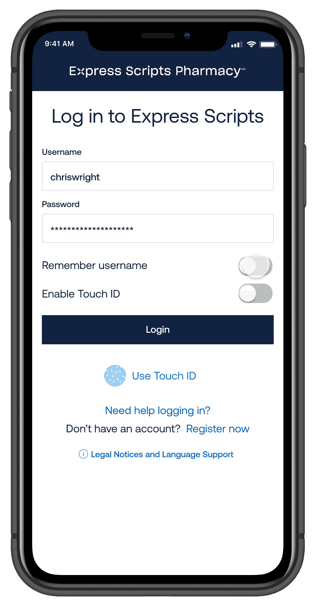 Express Scripts Pharmacy App