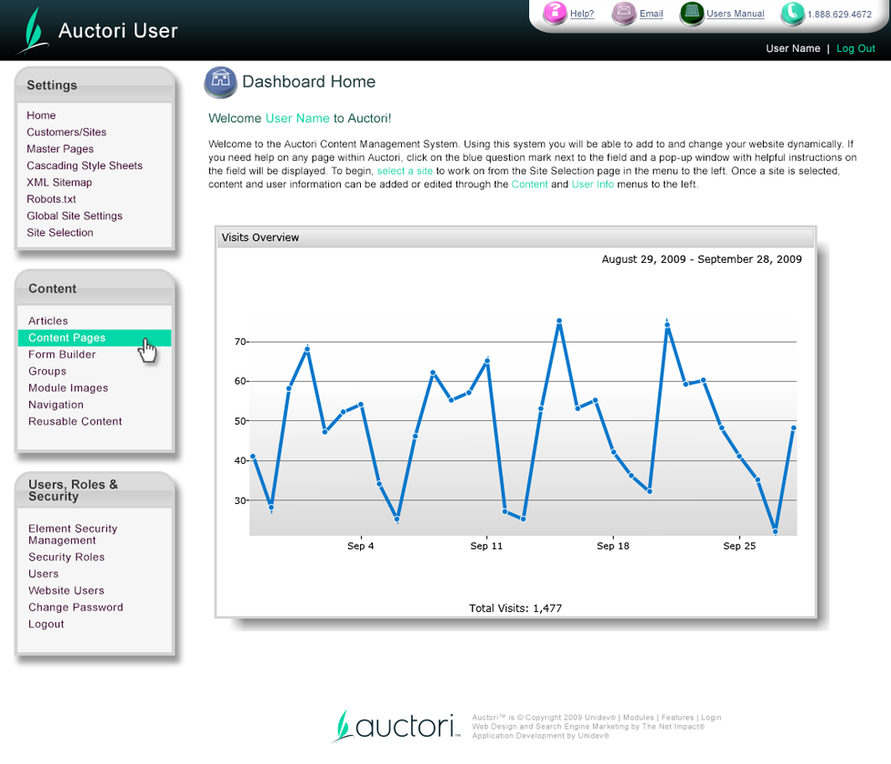 Auctori CMS