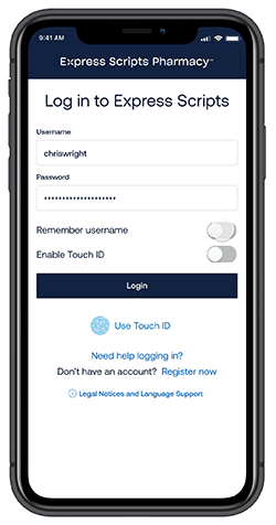 Express Scripts Pharmacy App