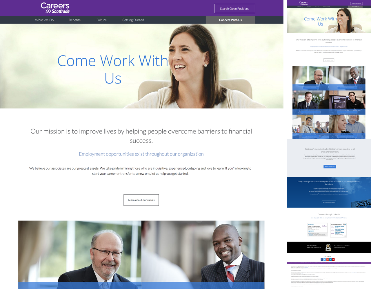 Scottrade Careers Website