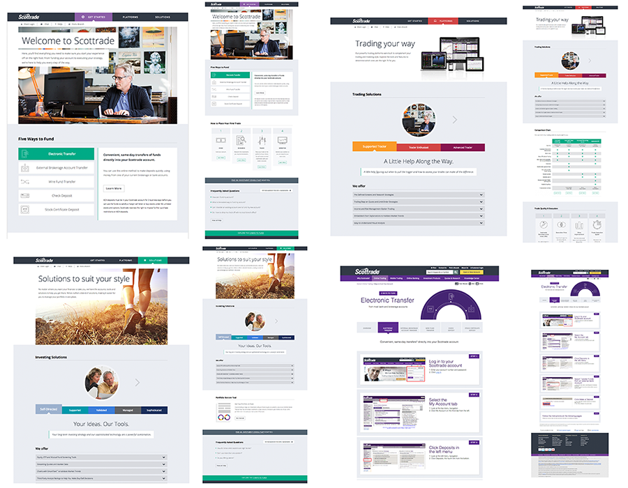 Scottrade New Client Microsite